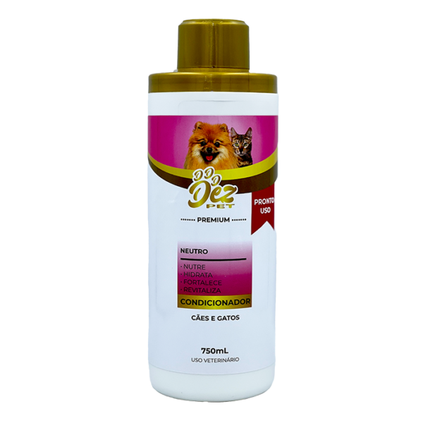 Condicionador Neutro 750ml Dez Pet