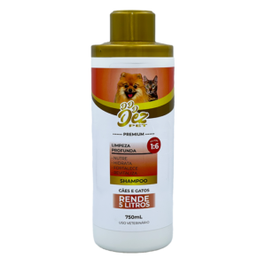Shampoo Limpeza Profunda 750ml Dez Pet